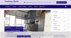 Desktop Screenshot of inmobiliariaportilla.com